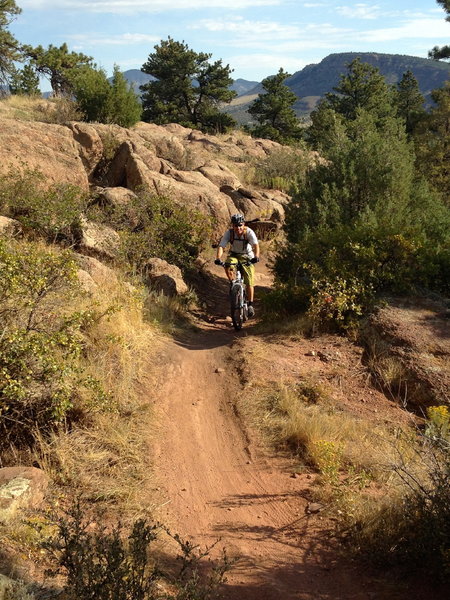 Heading up the Antelope Trail