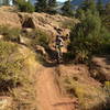 Heading up the Antelope Trail