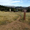 The historic Nelson Ranch farm house.  Walk (don't bike) on over and have a look.