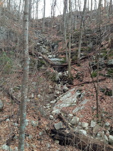 Nice waterfall between the Annandale Trail and the Bluff Line Trail.