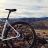 Nice views from the top out over the foothills to the bigger mountains.