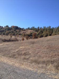 View of West Ridge from Cronan Ranch parking lot.
