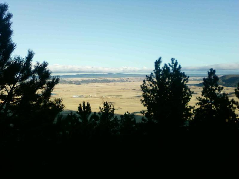 Great view looking east toward South Dakota.