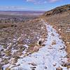 Beginning descent of the west escarpment