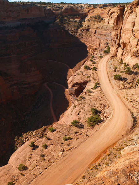 Shafer Trail in good nick.
