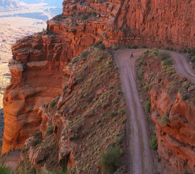 Two of the Shafer switchbacks.