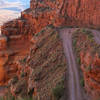 Two of the Shafer switchbacks.