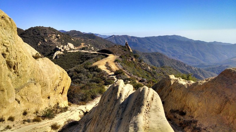 Corral Canyon rock formations