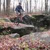 Optional boulder hopping along the main Wolf Rocks trail