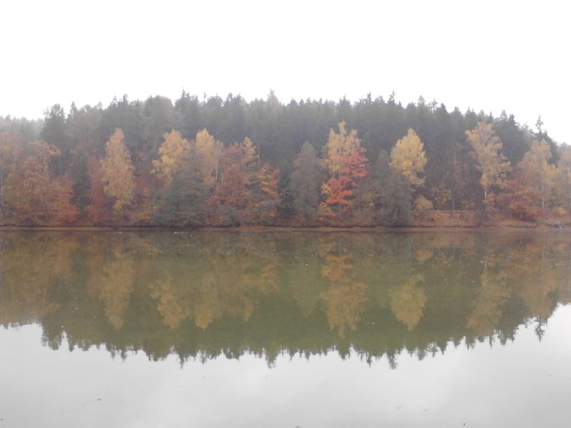 Harcov dressed in autumn colors.