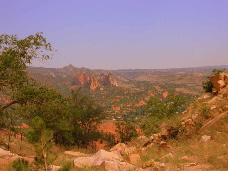 3 Jul 2011 - Garden of the Gods in the heat of a Colorado summer.