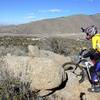 Boulders add terrain interest. South Foothills and Foo Loop trails are in the left background.