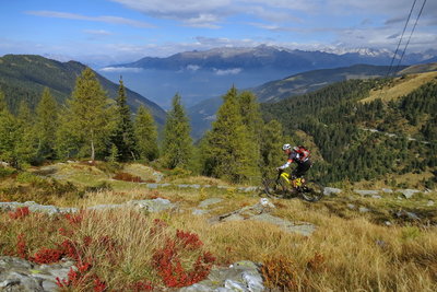 High above Morbegno