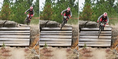 Riding down Rushmore during the first King of Beacon Mountain Bike stage race.