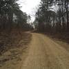 For the Gravel Rd Racer! The climb on Pigeon Roost Rd. <br>
From the South Trailhead, there is a 7 mile gravel road loop.<br>
Consisting of the Noxubee Hill Rd, Pigeon Roost Rd and Sheep Ranch Rd.<br>
CCW <br>
Max elevation: 682 ft<br>
Min elevation: 383 ft<br>
Elevation gain: 407 ft<br>
Descent -405 ft