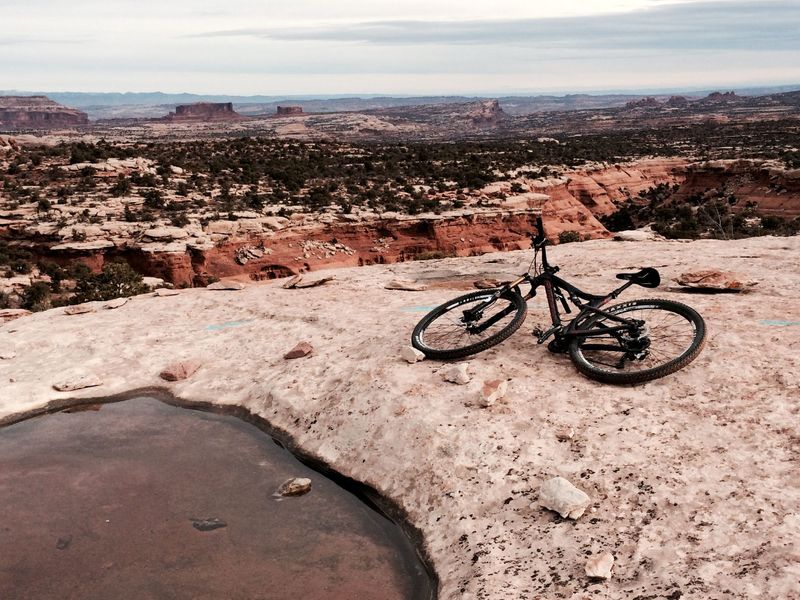 Tons of potholes - some big enough for a bath.