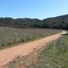 Entrance to Daley Ranch Trail from Cougar Pass Rd