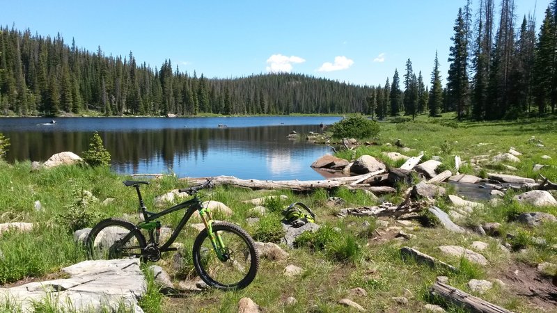 Beautiful Alpine Lakes and stream crossings