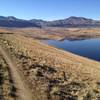 View to the west from above Bear Creek Lake