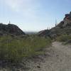 Cresting Starr Pass, Looking West