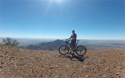 North Franklin Peak (View to the South)