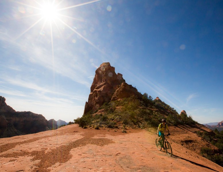 The high point of the Hangover Trail is a spectacular 360 degree view