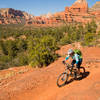 The far end of Mescal looking up Boynton Canyon.