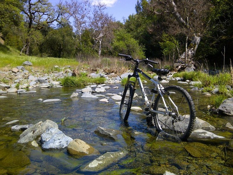 Creek crossing at Henry W. Coe State Park