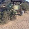 The beginning of the Backbone Trail, at the top of Inspiration Loop Trail in Will rogers State Park.