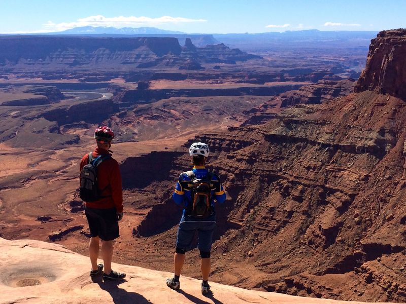 The Colorado River, 2,000 feet below