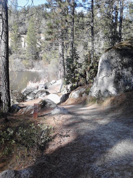 the majestic Hirschman Pond