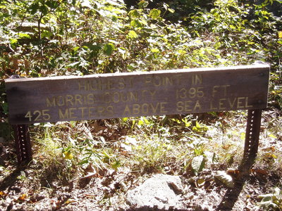 Highest point in Morris County