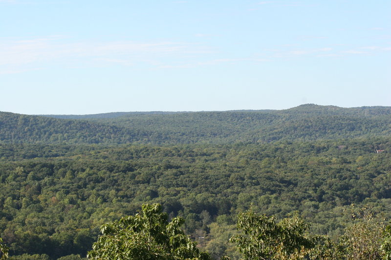 View to the west of the Tourne