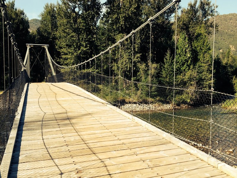 Methow Community Trail - Tawlks-Foster Bridge.