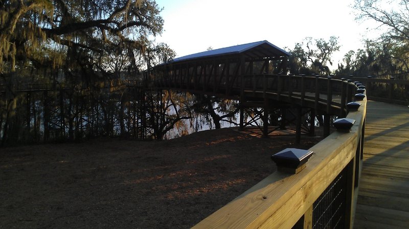 New bridge over the RR Tracks