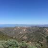 View from Oats Peak looking North, Morro Rock in the center.