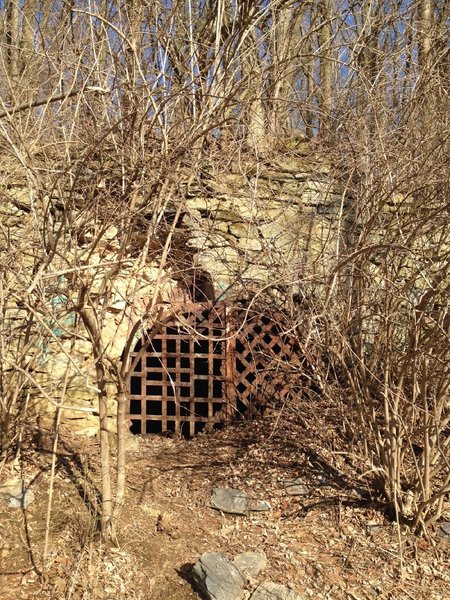 One of the many old cellars for storing provisions (including beer and wine) back in the day.