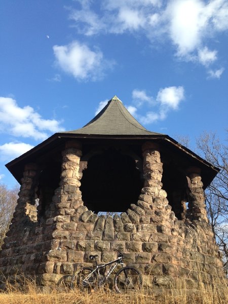 The Witches Hat is all that remains from 166 room Neversink Hotel that opened in 1892.