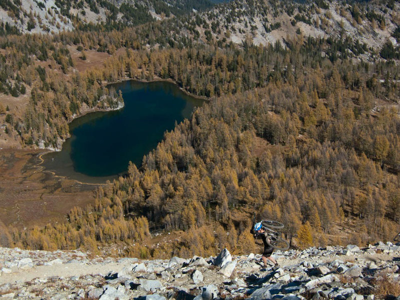 Angels Staircase - hike-a-bike