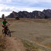 Flatirons right over your shoulder!