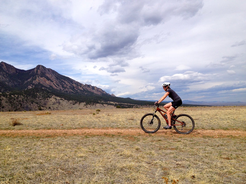 Some of the best scenery on the Spring Brook Loop is at its northern end.