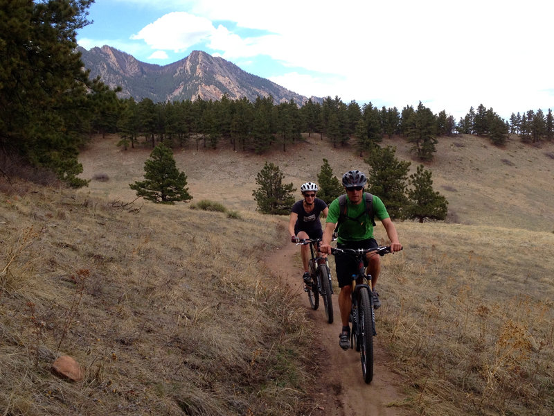 Smooth singletrack and mountains.