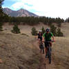 Smooth singletrack and mountains.