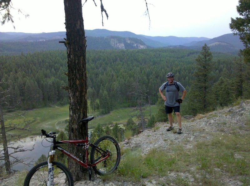 Overlooking Cliff Lake