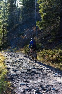 Late October ride on the Powderface Creek trail.