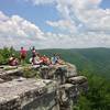 Table Rock Overlook lunch break