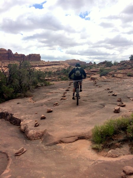 The HyMasa Trail is easy to follow