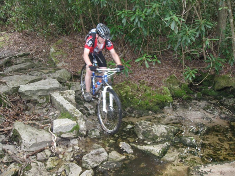 one of many creek crossing