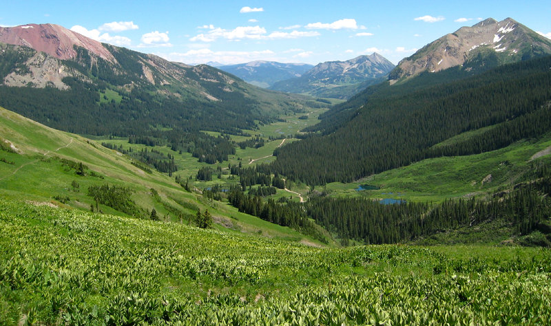 One of the most beautiful valleys through which to ride your mountain bike.