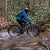 The lowermost portion of the Bear Creek Trail includes several small creek crossings.